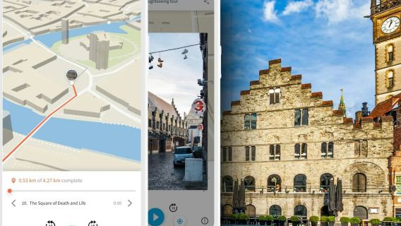 Ghent: Audio Guide App by TouringBee