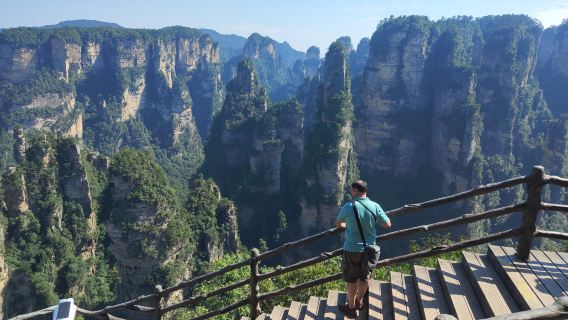 Zhangjiajie: Tiket Taman Hutan & Gunung Tianmen & Jambatan Kaca dengan pemindahan