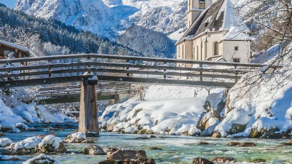 Postcard-Perfect Konigssee + Magic Forest + Fairytale Town of Ramsau [Round-Trip Private Charter from Munich]