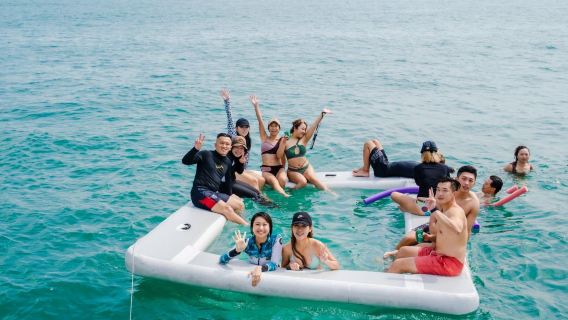 北海遊艇出海【打卡親子出遊好去處】豪華派對雙體艇/滑滑梯/自駕體驗/浮潛海釣/海上直立板/包船拼船自由行