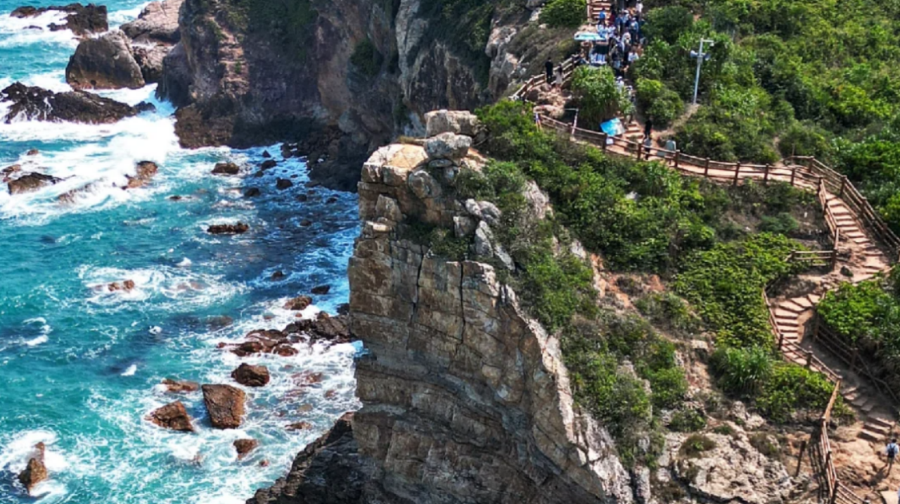 【10人純玩小團】深圳大梅沙+中英街+金色海岸遊輪+平安大廈