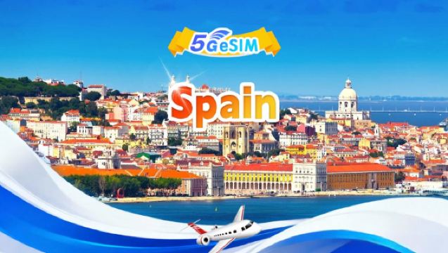 İspanya 5G eSIM | Günlük Paket/Toplam Paket | 500MB/Gün-100GB Toplam | 1-60 Gün | 24 Saat | QR Kodu