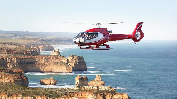 Helikopterutfärd till Tolv apostlarna på Great Ocean Road (16/25/60 minuter att välja mellan)