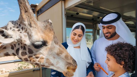 Al Ain Zoo - Abu Dhabi Al Ain desert wildlife park family-friendly tour - general admission ticket/optional rideshare truck tour/optional private charter SUV tour
