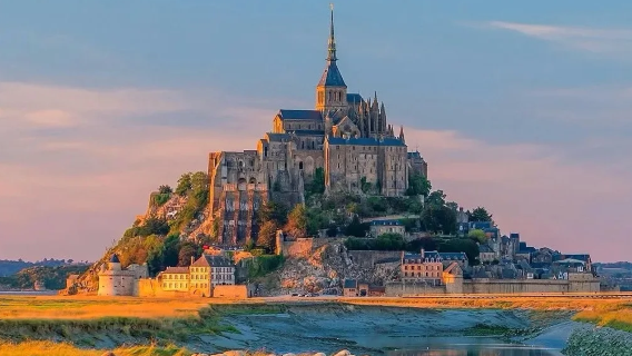 Passeio de um dia ao Mont Saint-Michel + Abadia na França | Ida e volta de Paris em chinês/inglês | Audioguia opcional