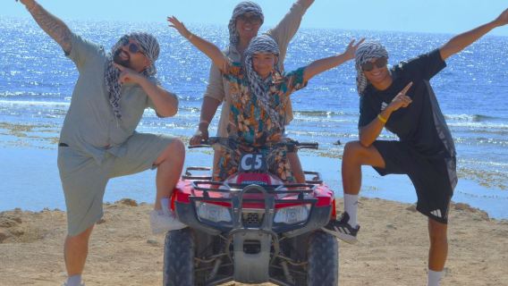 Quad Tour Hurghada With Camel Ride and Optional Dinner, Show