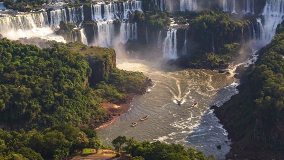 Tour to Brazilian side Iguazu falls and bird park from Iguazu, Brazil