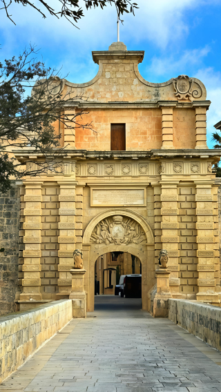 Mosta church + Ta' Qali crafts village + Mdina old city + Rabat town + Dingli cliffs