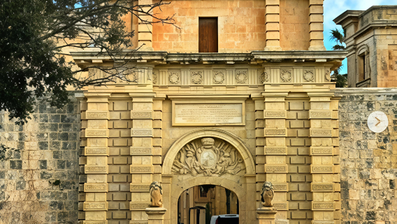 Mosta church + Ta' Qali crafts village + Mdina old city + Rabat town + Dingli cliffs