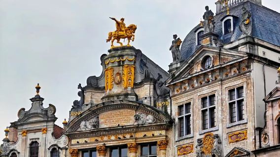 Lawatan Sehari Sewaan Peribadi Brussels + Gent - Ibu Pejabat EU - Menara Jam (tidak termasuk tiket) | Fleksibel