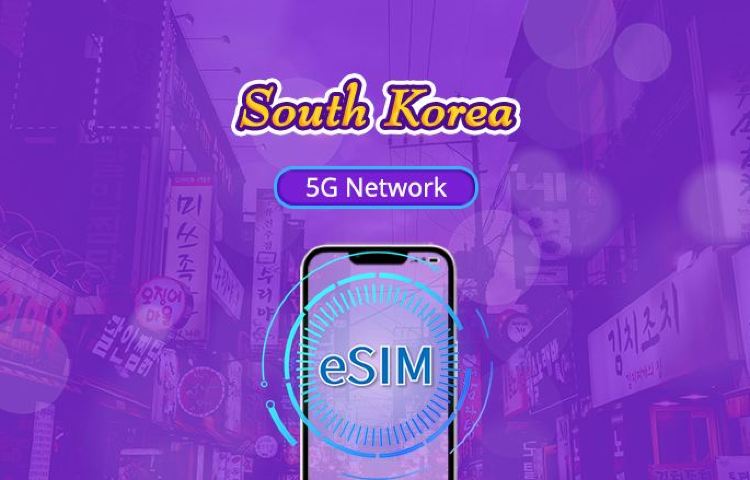 South Korea 5G eSIM | Supports Google Maps / ChatGPT | Daily/Total Data Plans | 24-Hour Billing | 1–30 Days | QR Code