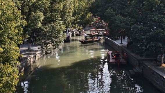 Có thể chọn ngôn ngữ Trung-Anh-Nga Tour 1 ngày thỏa thích vui chơi Cổ trấn Chu Gia Giác Thượng Hải + mua sắm tại Outlets Thanh Phố