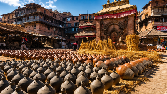 Bhaktapur Pottery Ervaring: Maak je eigen traditionele potten