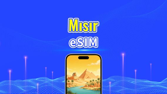 Mısır 5G eSIM  | 3 ağ | AI ve TikTok Desteği | Günlük/Toplam Veri Paketi | 1–30 Gün | 24 Saatlik Faturalandırma | QR Kod