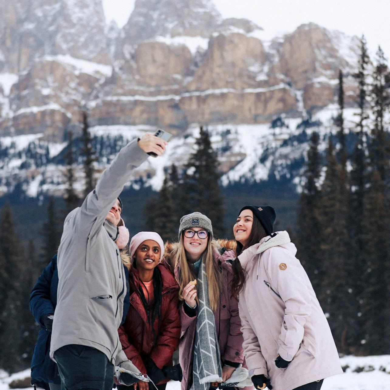 Lago Louise e Parco Nazionale Yoho: tour invernale da Banff