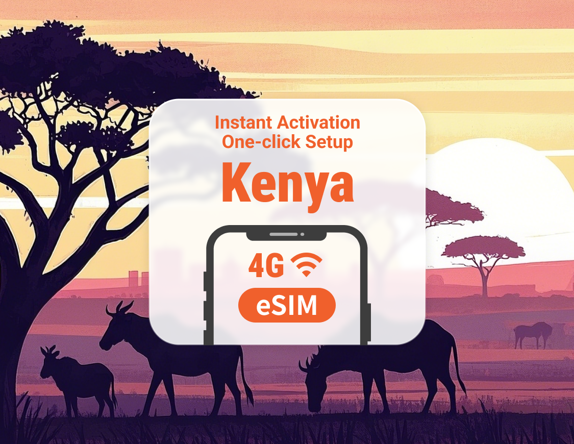 Kenya eSIM | ChatGPT | 1–30 Days | Instant QR