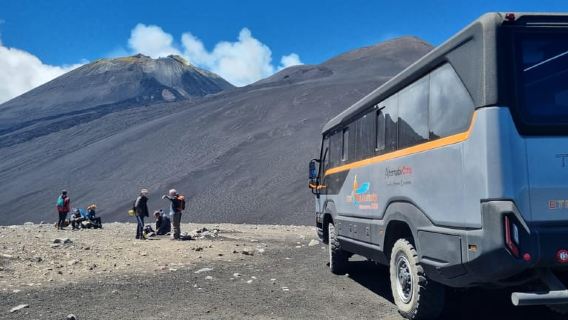 Núi Etna: Leo lên độ cao 2800m bằng xe 4x4