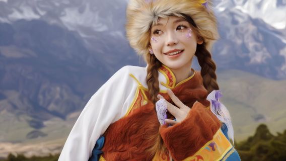 다오청 야딩 여행 사진[충구사 티베트 의상 사진 촬영, 웨딩드레스 촬영, 항공 사진, 마이크로 필름, 다국어 번역, 사진 작가, 현지 가이드, 전세 차량]