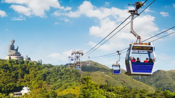 香港大嶼山祈福遊：昂平360來回／天壇大佛／寶蓮禪寺品嚐齋菜