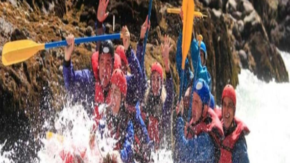 8-hour kayaking at San Carlos De Bariloche Airport [Argentina's Manso River rapids challenge: Bariloche rafting adventure]