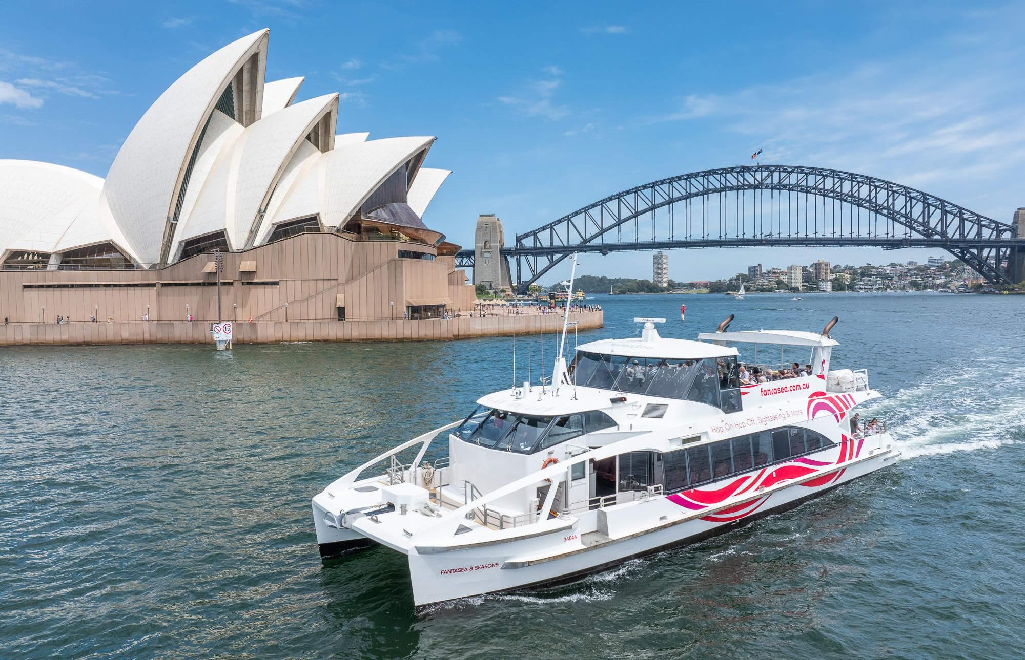 1 ora di crociera turistica nel porto di Sydney