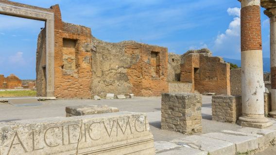 Pompeii & Mount Vesuvius: Skip The Line Ticket + Digital Audio Guide