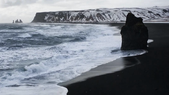 冰島南岸一日遊：賽里雅蘭+斯科加瀑布+黑沙灘+索爾黑馬冰川