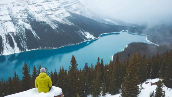 加拿大班夫國家公園一日遊<輕徒步·佩圖湖+弓湖/明尼旺卡湖>