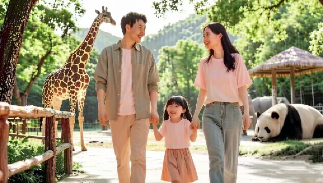 西安秦嶺野生動物園一日遊/飯店接駁【尊享家庭團】