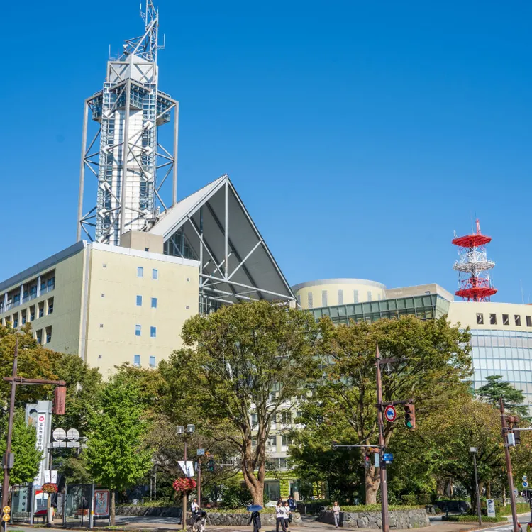Half-day tour to Toyama city hall panoramic view + glass art