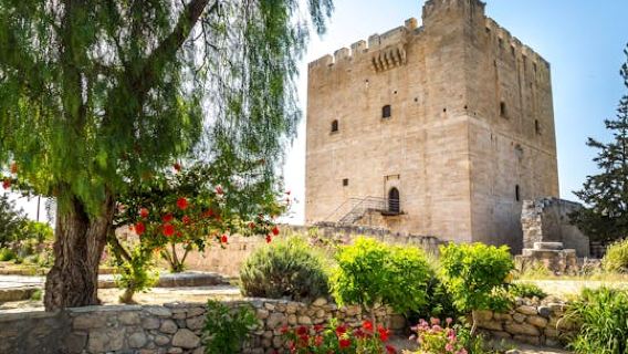 Kourion Ruins, Kolossi Castle and winery visit from Paphos