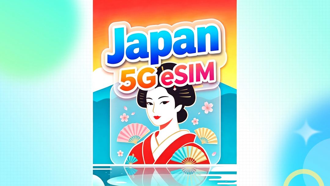 【日本】5G eSIM | 可用 Google Maps/Chat GPT | 每日型/總量型 | 24 小時計費 | 3-30 天 | QR Code