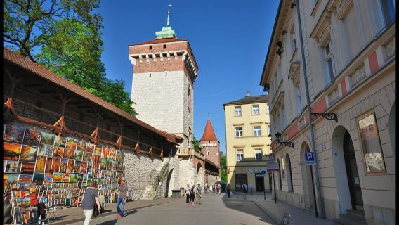 Casco antiguo de Cracovia y barrio judío