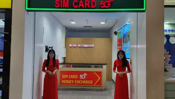 [เวียดนาม] ซิมการ์ด 4G/5G – รับที่สนามบินนานาชาติหนองบัวฮานอย