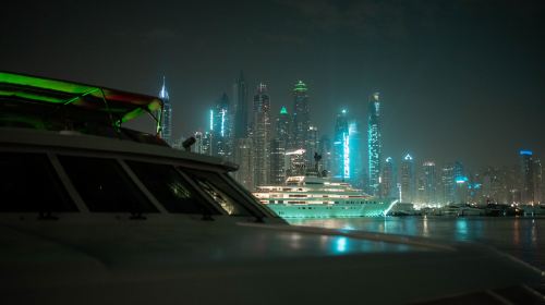 Night Yacht Cruise in Dubai with Bites & Drinks - Sharing Tour Transport Passes 3