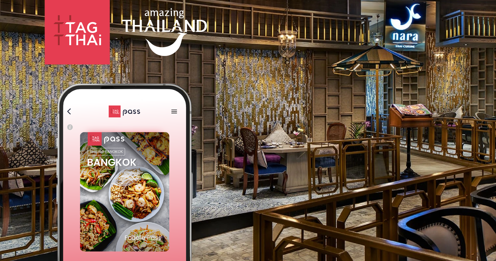 Bangkok Foodie Pass - Save up to 20% - Includes Nara Thai Cuisine