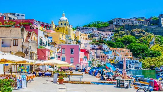 Da Napoli: Gita di un giorno all'isola di Procida con pranzo