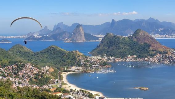 Нитерой: Полёт на параплане с фото и видео от GoPro