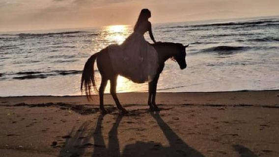 Seminyak: Bali Horse riding Adventure Seminyak Beach