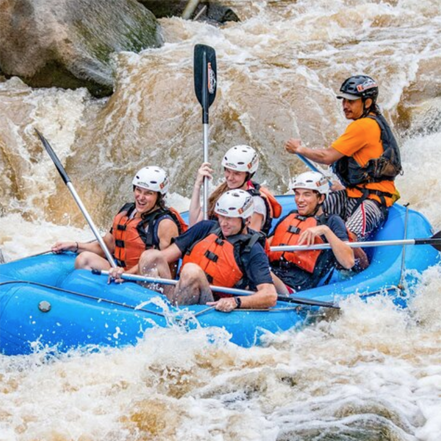 皮划艇2小時【泰國清邁速8白水漂流皮划艇ATV越野摩托｜專業教練飯店接送】