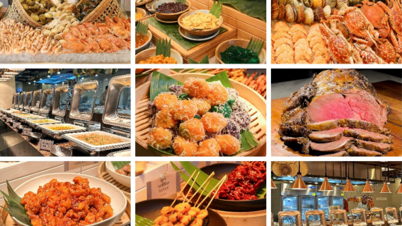 Buffet todo lo que puedas comer en la Isla de Borácay en los restaurantes Mandarin Bay La Fiesta y Mandarin White Sand Eight by the Beach