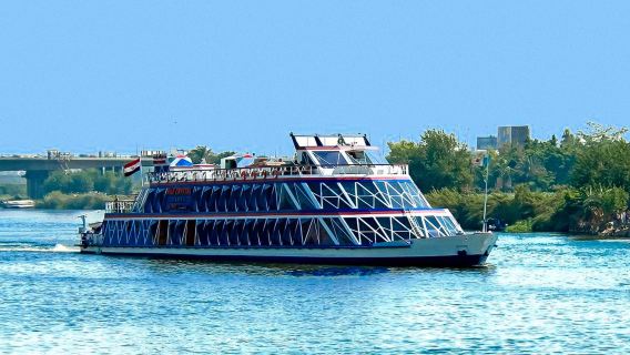 Du thuyền ăn tối trên sông Nile tại Cairo với chương trình biểu diễn trực tiếp và dịch vụ đưa đón|Trải nghiệm buổi tối trên sông Nile