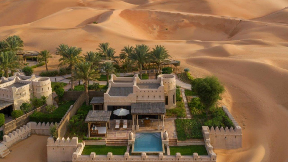 Pengangkutan sehala dari Dubai/Kawasan bandar Abu Dhabi ke Hotel Gurun LIWA