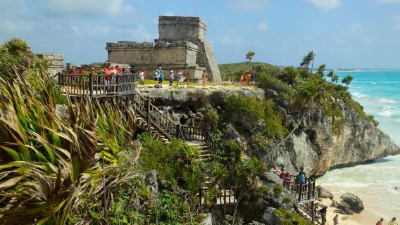 墨西哥·坎昆圖盧姆瑪雅遺址包車精品一日遊