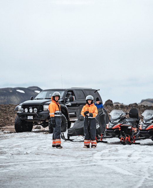 Đi xe trượt tuyết trên Eyjafjallajökull – Đỉnh cao của sự phiêu lưu