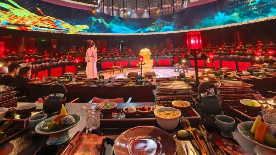 大唐不夜城『餐伴宴·武皇盛宴』·萬國來朝-盛享大唐宮宴