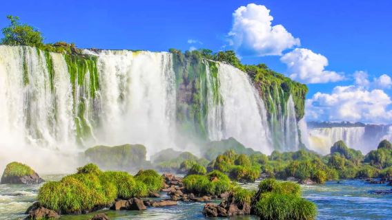 Tour from Foz do Iguaçu, Brazil - visit Brazilian side of Iguazu falls + waterfall cruise