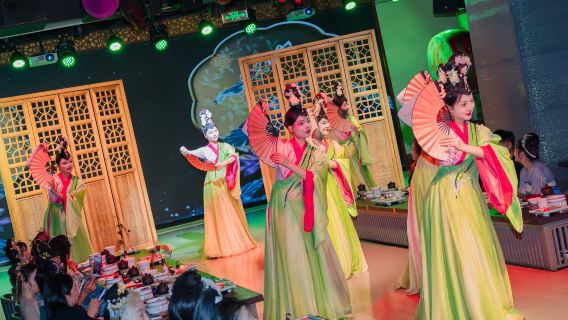 Suzhou: Jiangnan Tuin Dinerervaring met Pingtan Show