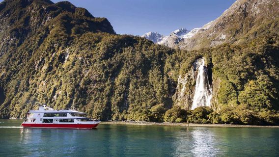 Lunar New Year availability: Grayline tour to Milford Sound / Piopiotahi with round-trip bus service between Queenstown and Te Anau