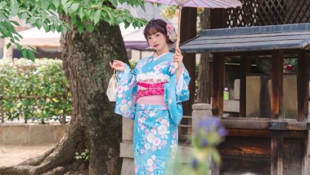 Kimono Rental 90-Minute Plan (For Adults)